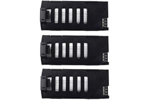 ZYGY 3PCS 3.7V 500mAh Batterie au Lithium pour LF606 JD-16 D2 SG800 S606 M9 M11 X300C Accessoires quadrirotor Pliant télécommande Drone Batterie