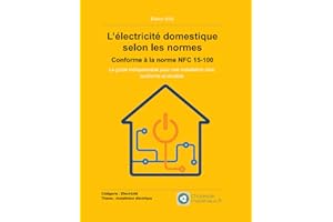 L’électricité domestique selon les normes - Conforme à la norme NFC 15-100: Le guide indispensable pour une installation sûre, conforme et durable.