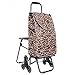 Produktbild Outdoor-Einkaufstaschen Klettertreppe Einkaufstrolley Leichte Faltbare Reise-Mobilitäts-Warenkorb-Tasche mit wasserdichter Oxford-Stoff-Abdeckung/Sitz / 6 tragende Räder tragbare Tote große Kapazitä