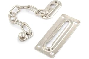 AMOYER Türsicherheitskettenschloss Durable Türschrankschlösser Ketten Sicherheits-Schutz-Home Tür Versicherung Sicherheitsketten