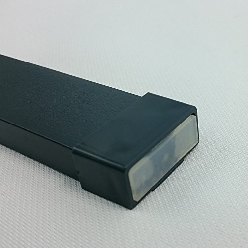 Magnetischer Türvorhang 100 x 220 cm mit ALU Klemmleiste Fliegengitter Lamellen aus Polyester Insektenschutz Vorhang für Türen - 5