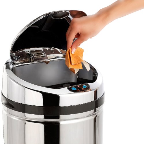 infactory Abfalleimer mit Hand Bewegungssensor, 42 Liter - 2