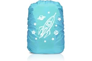 Meleager Regenschutz Schulranzen, Regenüberzug Rucksack, Schulrucksack Regenschutz Reflektierend, Schultasche Regenschutz, Regenhülle Schulranzen Regenabdeckung für Jungen Mädchen Schulanfänger