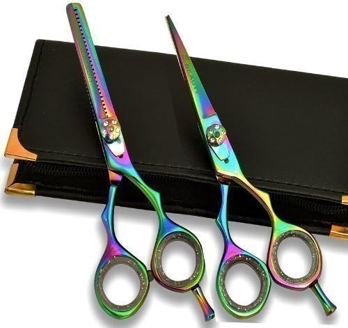 Hairdressing Cutting & Thinning Scissors Barber Shears Japanese Steel 6.5