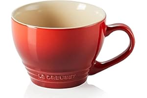 Duży kubek kamionkowy Le Creuset, 400 ml, kolor: Wiśniowy