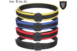 Maximtac IPSC Klett-Gürtel/Koppel in 4 Farben und 4 Größen S-M-L-XL mit Untergürtel und Obergürtel sehr stabil und steif mit Klettverschluss