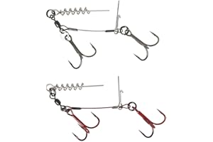 Savage Gear NEW CARBON49 CORKSCREW STINGER 2 HOOK - PIKE PREDATOR FISHING