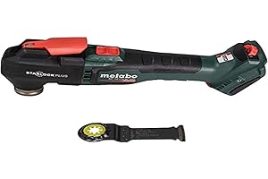 Metabo Akku-Multitool MT 18 LTX BL QSL (613088850) 18V ; Karton, Akkuspannung: 18 V, Schwingzahl bei Leerlauf: 8000 - 20000 /min, Oszillationswinkel links/rechts: 1.6 °
