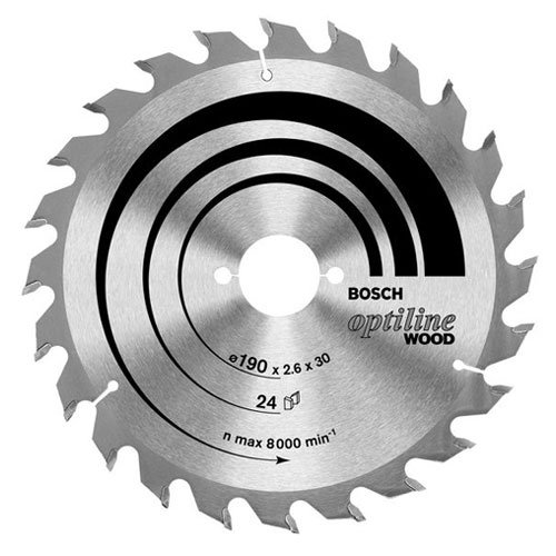  Precise Engineered Bosch SX-ProSPEC Optiline Circular Saw Blade 210mm x 60 Teeth 30mm Bore [Pack of 1] - w/3yr Rescu3® Warranty 