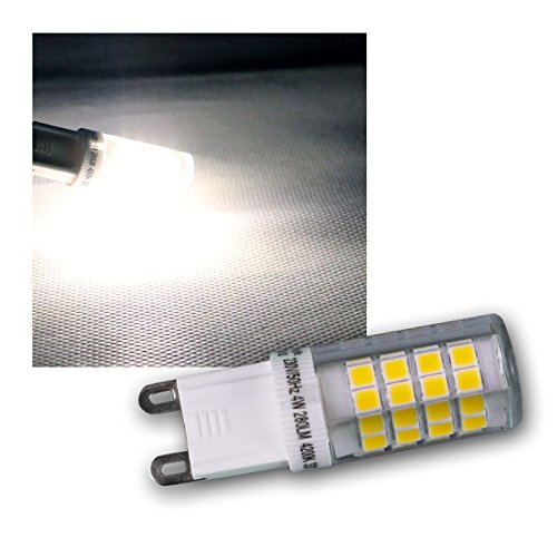Preisvergleich Produktbild LED Stiftsockel G9, 4W, 280lm, 4200k, 330°, 230V, neutralweiß