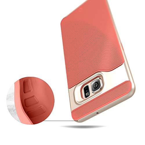 Caseology Funda Galaxy S6 Edge Plus Serie Wavelength Fina Cubierta Protectora de Doble Capa con sujecion Texturizada Rosado - Pink para Samsung Galaxy S6 Edge Plus 2015 reviews Caseology Funda Galaxy S6 Edge Plus Serie Wavelength Fina Cubierta Protectora de Doble Capa con sujecion Texturizada Rosado - Pink para Samsung Galaxy S6 Edge Plus 2015