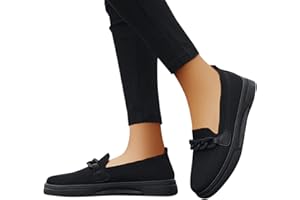 FULIDNGZG Baskets pour femme - Chaussures de sport élégantes - Légères et respirantes - Pour femme - Chaussures de marche basses plates pour la salle de sport en plein air