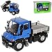 Produktbild Mercedes-Benz Unimog U400 Blau LKW Truck 1/24 Welly Modell Auto mit individiuellem Wunschkennzeichen