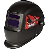 Solter OPTIMATIC 100 Welding Screen, Auto Darkening DIN 9-13, True Color Filter 1/1/1/2, Adjustable Face Mask with Ergonomic