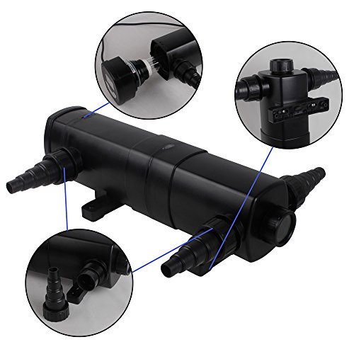 Forever Speed UVC Teichklärer Vorklärgerät Lichtfilter Wasserklärer (18W/24W/36W) CUV-218 (18W) - 3