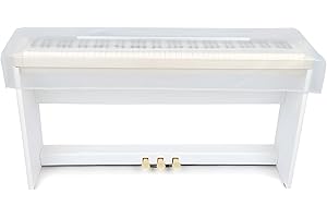 Klmnop Piano Keyboard Dust Cover for 88 Keys, Waterproof Transparent Covers for Protection of Electric/Digital Piano(140×58×16cm)