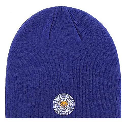 Leicester City FC - Gorro de Punto (Talla única)