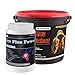 Produktbild New Flex Power 400g Orange+New Whey Muscle Gainer 3kg Vanille! Whey Protein Kohlenhydrate Anabolika Eiweiß Starke Gelenke Gelenkknorpel Vitamin C Kollagen Glucosamin Whey Gainer Eiweißshake Testosteron Anabol Kraft Masse