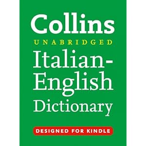 Collins Unabridged Italian to English (One Way) Di