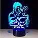Produktbild Dwthh Bruce Lee Kungfu Beleuchtung Für Unr Küchenschränke 3D Lampe Nachtlicht 3D Led Lampe Nachtlicht Für Kinderzimmer Lampe