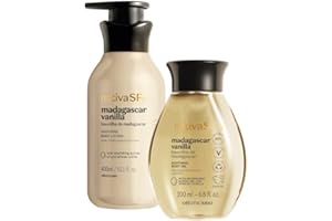O BOTICARIO O Boticário Nativa SPA Vainilla de Madagascar Set Regalo Cuidado de la Piel con 2 Productos | Crema Hidratante Corporal 400ml y Aceite Corporal Perfumado 200ml