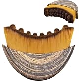 MallArt&reg; Y&uuml;z İ&ccedil;in Lenf Drenaj Masaj Fır&ccedil;ası &ndash; Ergonomik Lenfatik Kontur Y&uuml;z Fır&ccedil;ası, &Ccedil;ene Hattı Şekillendirici, Şişlik Gideri
