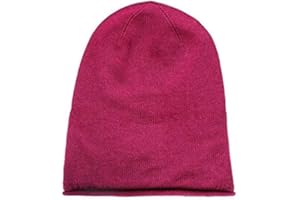 Cashmere Dreams Slouch-Beanie-Mütze mit Kaschmir - Hochwertige Strickmütze für Damen Mädchen Jungen - Hat - Unisex - One Size - warm und weich im Sommer Herbst und Winter Zwillingsherz