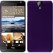 Produktbild PhoneNatic Case für HTC One E9+ Hülle lila gummiert Hard-case + 2 Schutzfolien