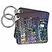 Price comparison product image 3dRose UAE, Nighttime View of Dubai Marina - Key Chains, 2.25 by 2.25-inch, Set of 2 Keyring