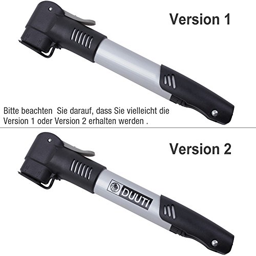 Zacro 120 PSI Mini Fahrradpumpe Set Mini Bike Pumpe Tragbare Fahrradpumpe Perfekt für Fahrrad - 3