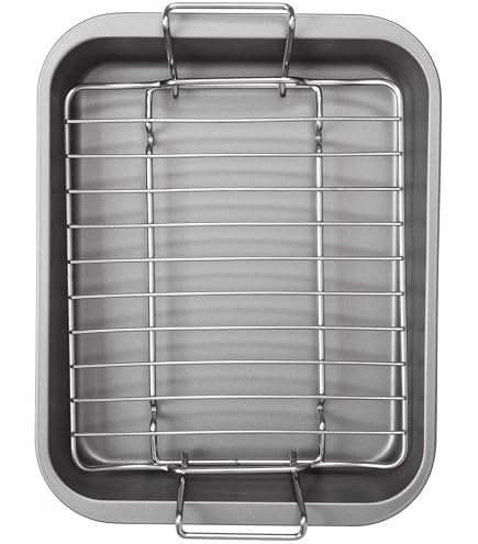 G4GADGET Teglia Antiaderente Da Forno 24 Cm - Acciaio Al Carbonio, Resistente E Lavabile In Lavastoviglie
