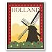 Produktbild 2 x Holland Gepäck Reise vinyl Aufkleber Aufkleber Laptop Reise Gepäck Auto Ipad Fun iPad Schild Fun # 4688 - 10cm/100mm Wide