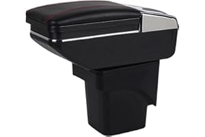 SZSS-CAR Compatible con Caja de almacenamiento de reposabrazos Ford Focus 2 MK2 2005~2011 de consola central de coche