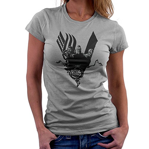 Preisvergleich Produktbild Plunder Vikings Ragnar Lothbrok Women's T-Shirt