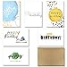 Produktbild Geburtstagskarten - 36 Pack Happy Birthday Grußkarten in 6 handschriftlichen, modernen Styles von KUMY mit selbstklebenden Kraftumschlägen Große Auswahl für Kinder, Männer und Frauen, 4 x 6 Zoll