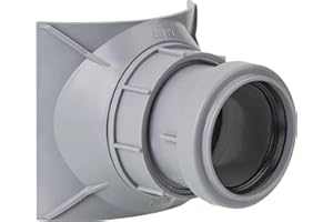 AIRFIT Schraub-Abzweig Anschlussverbinder DN 40 füt HT-Rohr Ø 110 mm