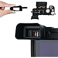 Kiwifotos Zachte Eyecup Eyepiece Compatibel met Sony Alpha a7C Viewfinder