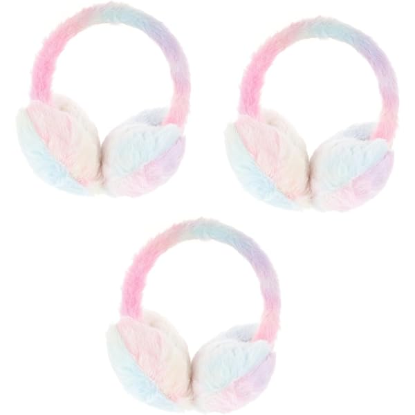 LALADEFIEE Ohrenwärmer Mit Rentier-Geweih - Plüsch Ohrenschützer Damen Winter