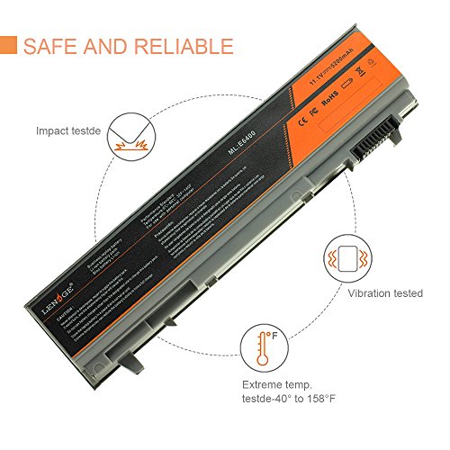 LENOGE Ultra Hochleistung Notebook Laptop Batterie Li-ion Akku für DELL Latitude E6400 E6410 E6500 E6510 precision M2400 M4400 M4500 Battery (11.1V/7800MAH) - 4