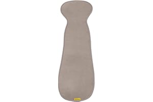 AeroMoov - Assise Air Layer - Evite à Votre Enfant de transpirer - Group 2/3 - Le siège-Auto ou la Poussette - Coton Bio - Sand