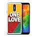 Produktbild Stuff4® Hülle/Case für LG Q7/Q7+/Q7a/One Love Poster Muster/Rasta Reggae Kunst Kollektion
