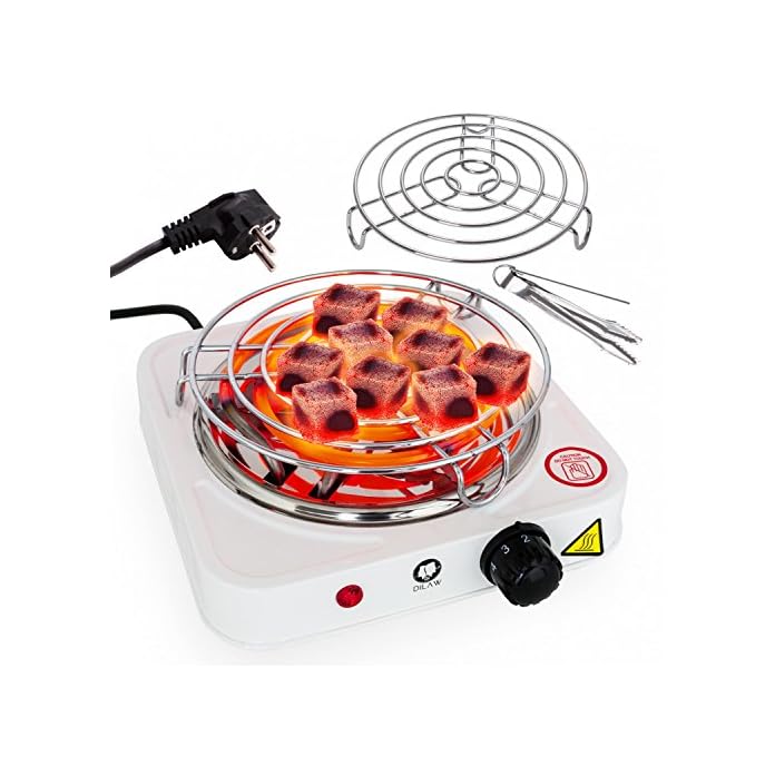 Dilaw Elektrischer Shisha Kohleanznder Heizplatte Fr Naturkohle 1000 W Kohle Brenner