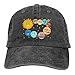 Produktbild cvbnch Cowboy-Hut Sonnenkappen Sport Hut Solar System Men's Women's Adjustable Jeans Baseball Hat Yarn-Dyed Denim Dad Hats Sports Cool Youth Golf Ball Unisex Hiking Cowboy hat hip hop