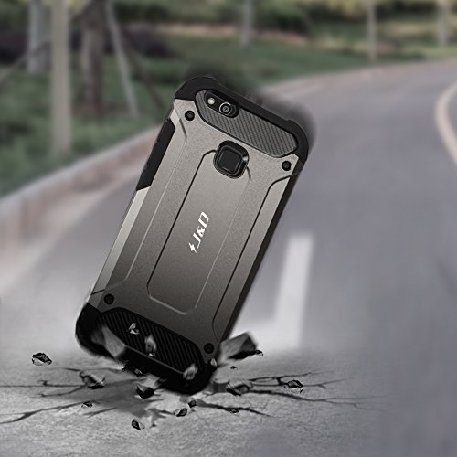 P10 Lite Funda J D Armadura Delgada Doble Capa Protecci n Pesada H brida Resistente Funda Protectora y Robusta para Huawei P10 Lite - gris reviews P10 Lite Funda J D Armadura Delgada Doble Capa Protecci n Pesada H brida Resistente Funda Protectora y Robusta para Huawei P10 Lite - gris