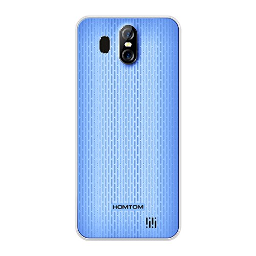 HOMTOM S16 3G Smartphone Ohne Vertrag Android 7.0 5,5 Zoll Display(18: 9) Quad Core Dual SIM 2GB RAM+16GB ROM 8MP+2MP+5MP Kameras Fingerabdrucksensor(Blau)