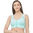 SOIE Women Front Closure Full Coverage Non Padded Non Wired Posture Correction Bra