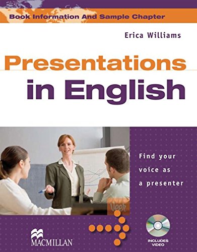 Business Skills: Presentations in English: Find your voice as a presenter / Student's Book with DVD