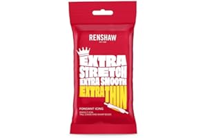 Pâte à sucre EXTRA - Jaune - 250gr - Renshaw