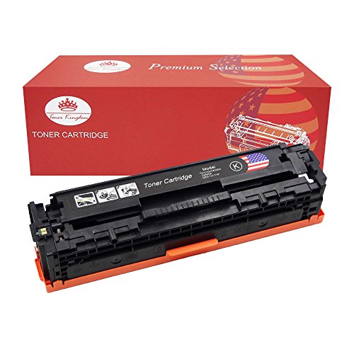 Toner Kingdom 1 Pack Ersatz Für HP 131X CF210X Tonerpatron Für HP LaserJet Pro 200 Color M251n, Color M276n, M251nw, M276nw Drucker Schwarz