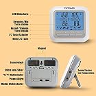 Fleischthermometer TOPELEK Bratenthermometer Grillthermometer 2 Sonden Haushaltsthermometer Temperatur… – Bild 8